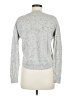 Everlane 100% Cashmere Metallic Silver Cashmere Pullover Sweater Size M - photo 2
