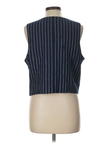Ellen Tracy Sleeveless Button-Down Shirt (view 2)