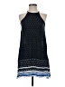 Twentyfourseven Print Blue Casual Dress Size XS - photo 1