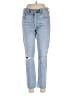 AGOLDE 100% Cotton Hearts Blue Jeans Size 28 waist - photo 1