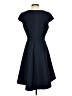 Halston Heritage Solid Blue Casual Dress Size 4 - photo 2