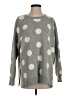 Mud Pie Polka Dots Gray Pullover Sweater Size S - photo 1
