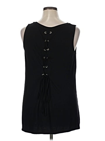 August Silk Sleeveless Top (view 2)