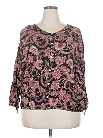 J.Jill 3/4 Sleeve Blouse (view 1)