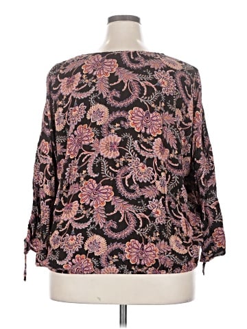 J.Jill 3/4 Sleeve Blouse (view 2)