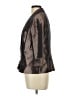 Alex Evenings 100% Polyester Metallic Brown Blazer Size L - photo 5