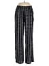 Three Dots 100% Rayon Print Black Casual Pants Size M - photo 1