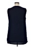Nina Leonard Blue Sleeveless Top Size XL - photo 2