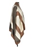 Qi Cashmere Brown Poncho Size M (petite) - photo 4
