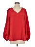 Jodifl 100% Polyester Red 3/4 Sleeve Blouse Size S - photo 1