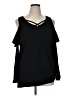 Eye Candy Black Short Sleeve Top Size 1X - photo 1