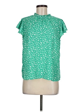 Alice Blue Short Sleeve Blouse