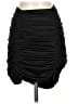 Unbranded Solid Black Casual Skirt Size S - photo 1