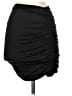 Unbranded Solid Black Casual Skirt Size S - photo 2