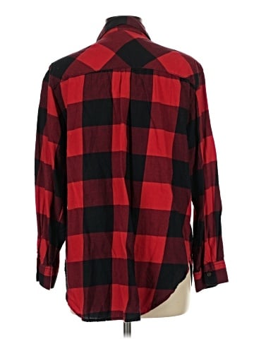 Faded Glory Long Sleeve Button-Down Shirt (view 2)