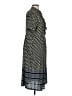 Unbranded Print Blue Casual Dress Size 3 - photo 4