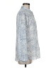 Violet & Claire 100% Polyester Print Blue Long Sleeve Blouse Size M - photo 4