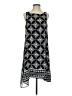 Max Studio 100% Polyester Paisley Black Casual Dress Size S - photo 1