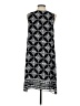 Max Studio 100% Polyester Paisley Black Casual Dress Size S - photo 2