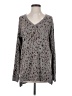 Maurices Animal Print Gray Pullover Sweater Size S - photo 1