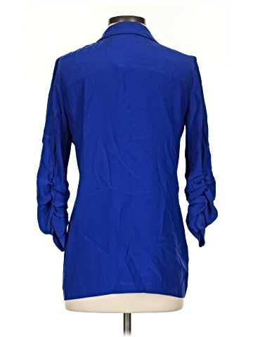 Amanda Uprichard 3/4 Sleeve Silk Top (view 2)
