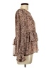 Gilli Brown Long Sleeve Blouse Size L - photo 4