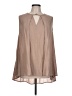 Umgee Tan Sleeveless T-Shirt Size L - photo 1