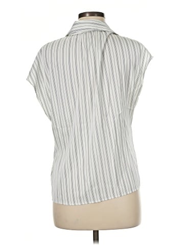 Maison d' Amelie Sleeveless Button-Down Shirt (view 2)
