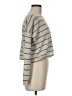 Madewell Stripes Silver Pullover Sweater Size M - photo 4