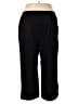 Catherines Solid Black Active Pants Size 3X Petite - photo 2