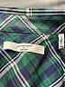 Foxcroft Plaid Green 3/4 Sleeve Button-Down Shirt Size 24W - photo 7