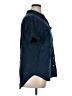 A New Day Solid Blue Short Sleeve Button-Down Shirt Size XL - photo 4