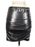 Free People Metallic Silver Casual Skirt Size S - photo 2