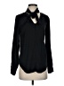 Ann Taylor Black Long Sleeve Blouse Size XS - photo 1
