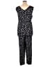 The Limited Polka Dots Black Blue Jumpsuit Size XL - photo 2