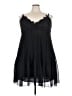 Forever 21 Plus 100% Polyester Black Cocktail Dress Size 3X Plus - photo 1