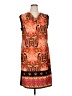 Hypnotik Paisley Orange Casual Dress Size 1X - photo 1