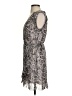 ALLSAINTS Paisley Gray Cocktail Dress Size XS - photo 5