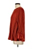 Soft Surroundings 100% Polyester Red 3/4 Sleeve Blouse Size L (petite) - photo 5