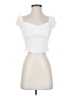 Kirious White Short Sleeve Top Size S - photo 1