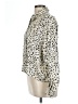 Umgee 100% Polyester Animal Print Ivory Long Sleeve Blouse Size L - photo 5