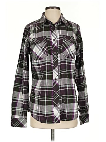 Duluth Trading Co. Long Sleeve Button-Down Shirt (view 1)