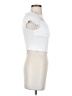 Kirious White Short Sleeve Top Size S - photo 4