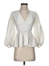 STAUD Ivory 3/4 Sleeve Blouse Size 4 - photo 1