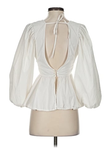 STAUD 3/4 Sleeve Blouse (view 2)