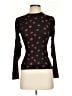 Orange Kiss Polka Dots Red Long Sleeve Turtleneck Size S - photo 1