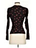 Orange Kiss Polka Dots Red Long Sleeve Turtleneck Size S - photo 2