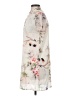 Assorted Brands Print Ivory Casual Dress Size XS (estimated) - photo 5