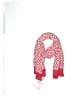 Papillon 100% Rayon Red Scarf One size - photo 1