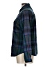Maurices Plaid Blue Long Sleeve Button-Down Shirt Size L - photo 5